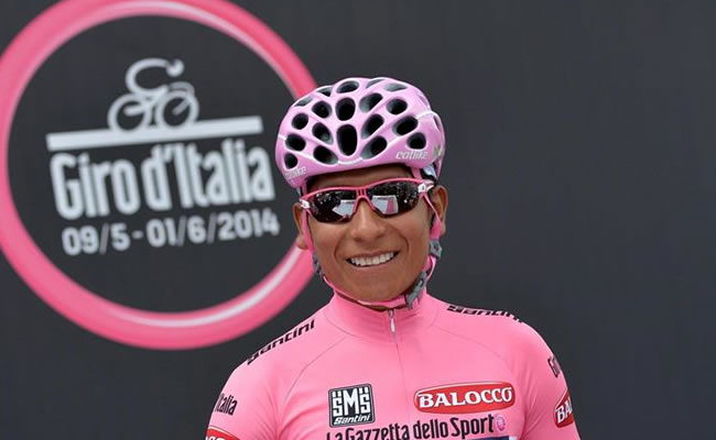 Nairo Quintana, vencedor del Giro d'Italia 2014